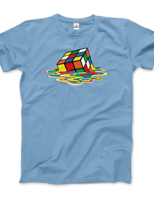Load image into Gallery viewer, Rubick&#39;s Cube Melting, Sheldon Cooper&#39;s T-Shirt
