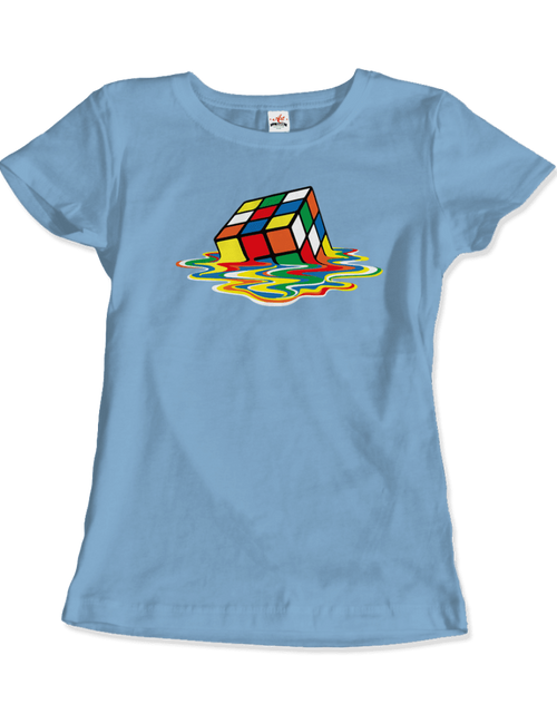 Load image into Gallery viewer, Rubick&#39;s Cube Melting, Sheldon Cooper&#39;s T-Shirt
