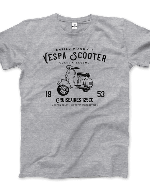 Load image into Gallery viewer, Vintage Piaggio Scooter 1953 125cc T-Shirt
