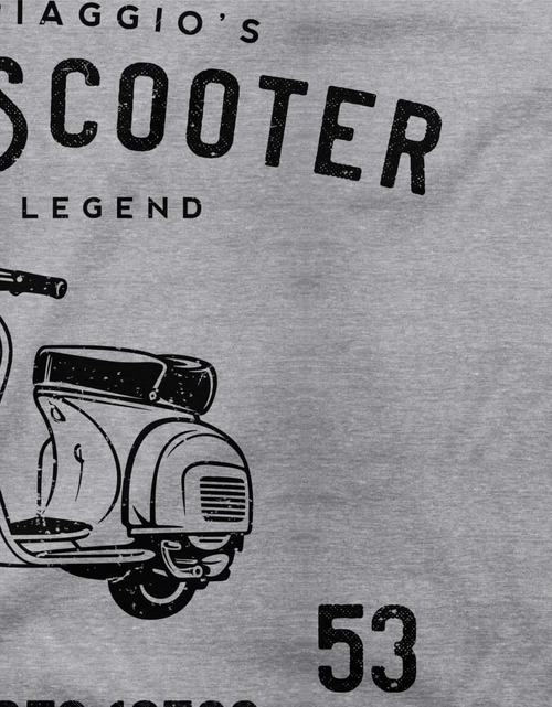 Load image into Gallery viewer, Vintage Piaggio Scooter 1953 125cc T-Shirt
