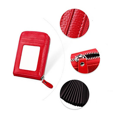 Load image into Gallery viewer, Zip Vault RFID Blocker Card Holder And Wallet
