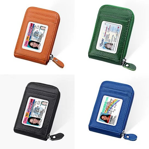 Load image into Gallery viewer, Zip Vault RFID Blocker Card Holder And Wallet
