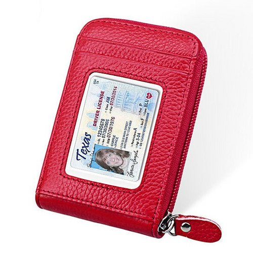 Load image into Gallery viewer, Zip Vault RFID Blocker Card Holder And Wallet

