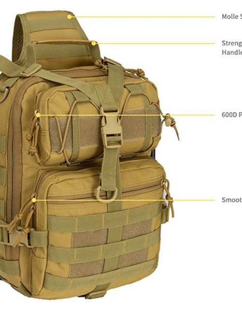 Load image into Gallery viewer, Tactical Medium Sling Range Bag
