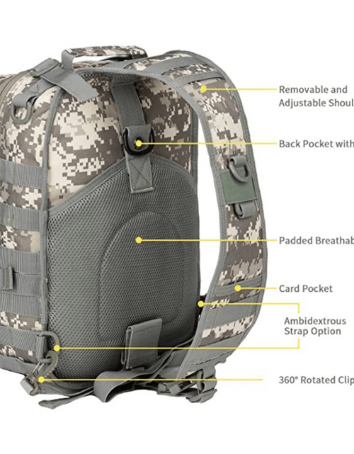Load image into Gallery viewer, Tactical Medium Sling Range Bag

