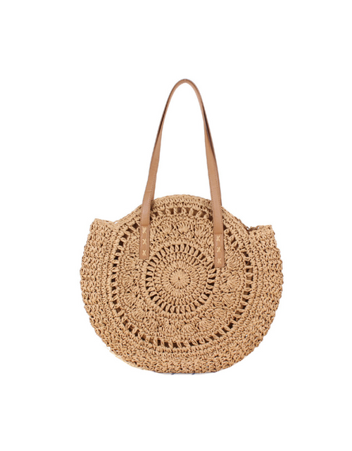 Load image into Gallery viewer, Summery Vibes All Natural Hand Made Handbag
