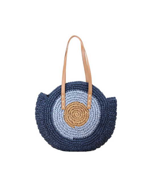 Load image into Gallery viewer, Summery Vibes All Natural Hand Made Handbag
