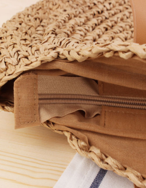 Load image into Gallery viewer, Summery Vibes All Natural Hand Made Handbag
