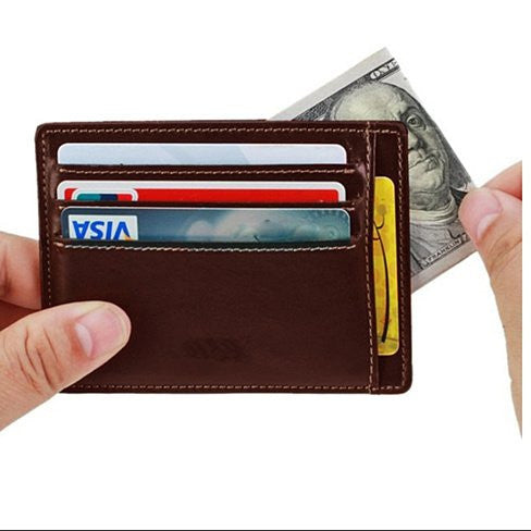 Load image into Gallery viewer, No Show Wallet With RFID Safe
