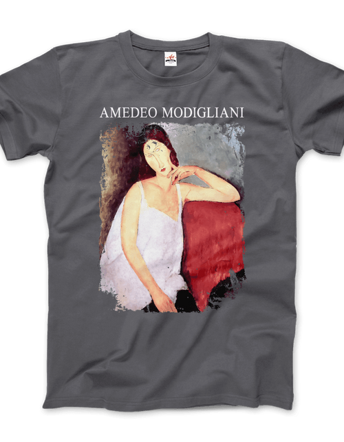 Load image into Gallery viewer, Modigliani - Portrait of Jeanne Hébuterne, 1919 Artwork T-Shirt
