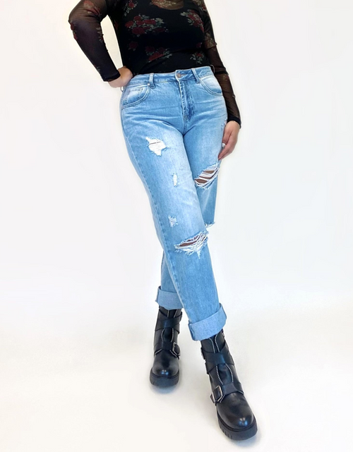 Load image into Gallery viewer, Billie Studded Lug Sole Boot
