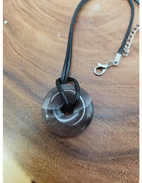 Load image into Gallery viewer, Lucky Pendant 16in Cord Necklace
