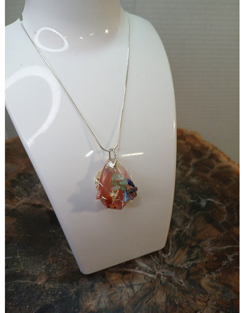 Load image into Gallery viewer, Natural Crystal Necklace
