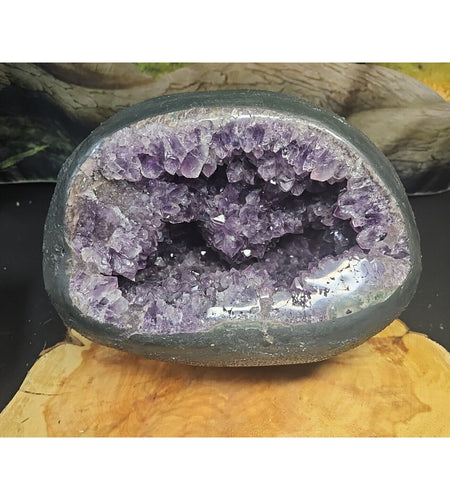 21.7LB Natural Amethyst geode quartz cluster crystal mineral specimen healing