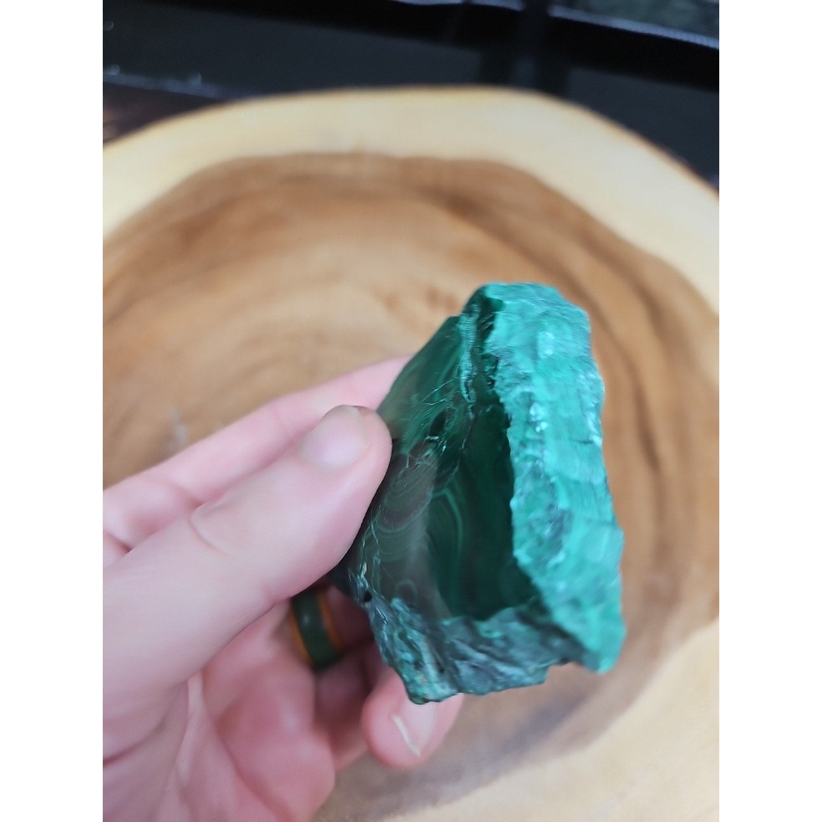 Malachite Slice 110g