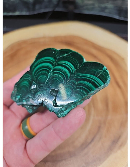 Load image into Gallery viewer, malachite Slice 4oz
