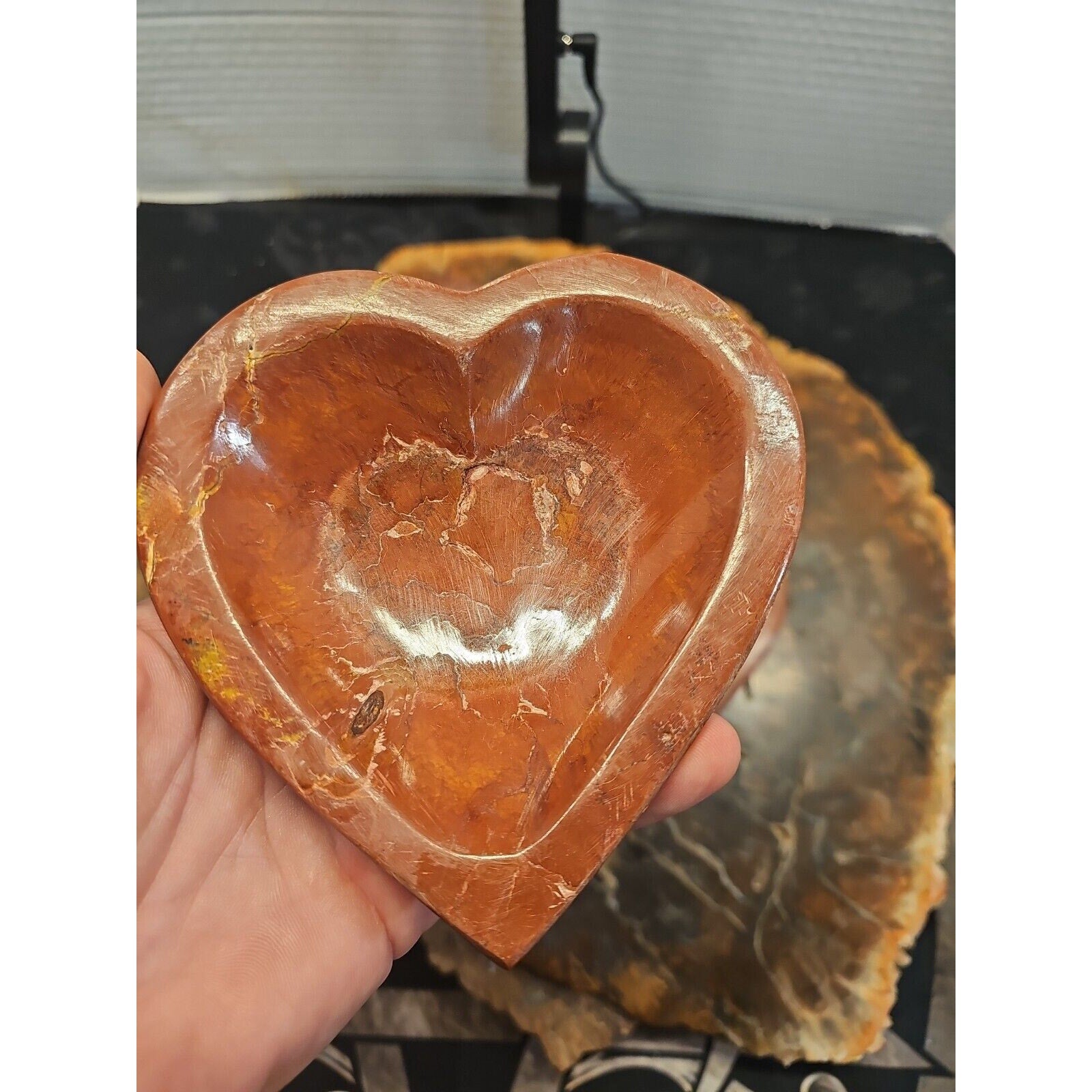 Rhodonite Bowl 1 Each About .65lbs Each