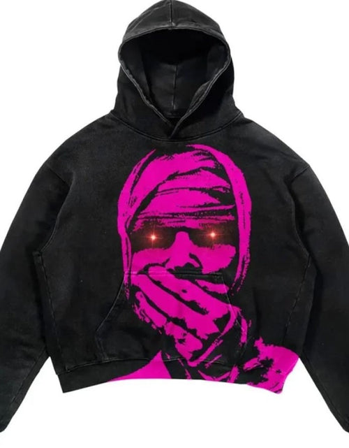 Load image into Gallery viewer, Punk Wind Ninja Printed Hoodies
