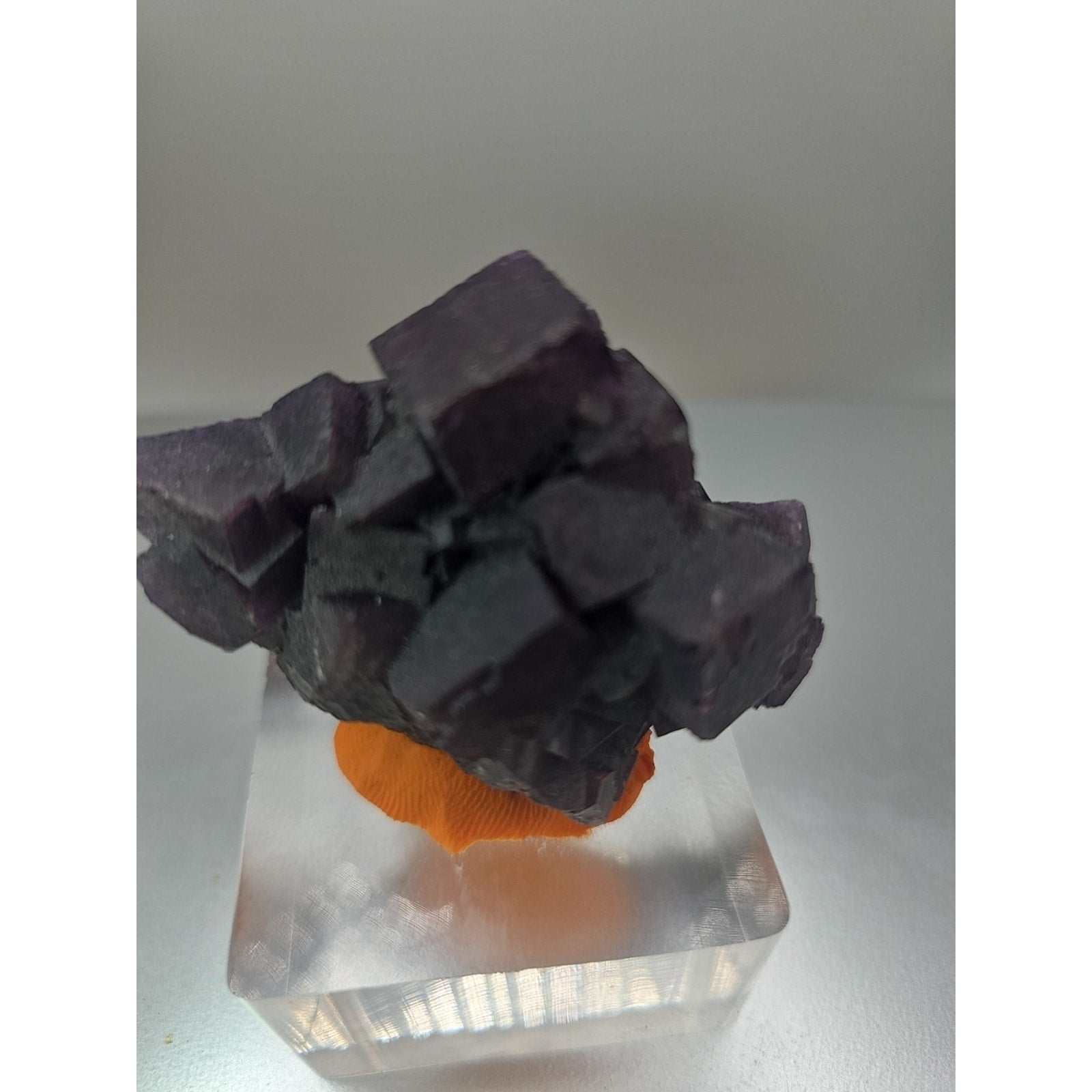 Fluorite crystal quartz cluster 2.5oz
