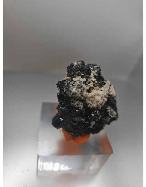 Load image into Gallery viewer, Black Tourmaline Crystal Specimen Rough Raw From Afghanistan 83grams
