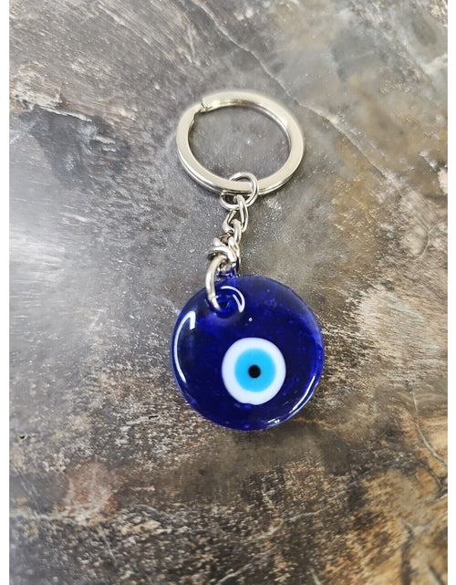 Load image into Gallery viewer, EVIL EYE KEYCHAIN/ Protection/ Fortune/ Good Luck
