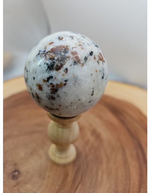 Load image into Gallery viewer, Ocean Jasper Sphere W/Stand 204g
