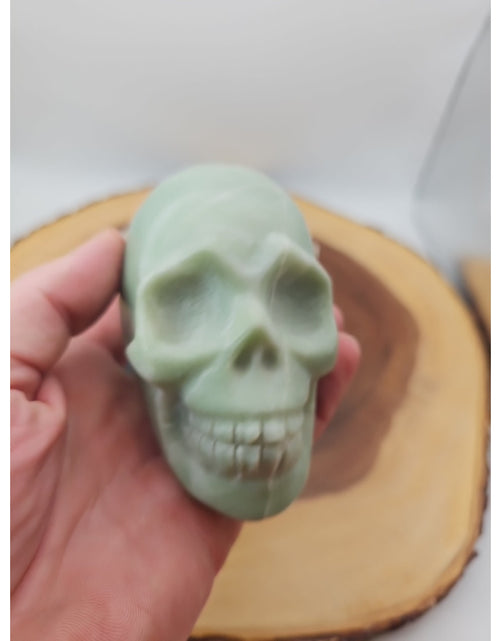 Load image into Gallery viewer, Natural Jasper Calcite Skulls Crystal Carving Mixed Stones Healing .89lbs
