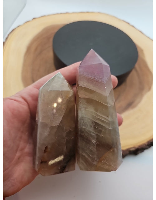 Load image into Gallery viewer, Fluorite crystals Set Of 4,2.52lbs
