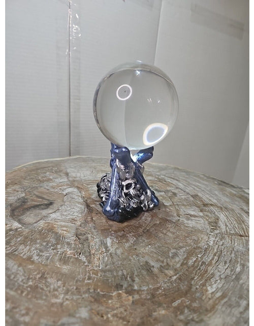 Load image into Gallery viewer, 100mm K9 Clear Photography Crystal Ball Sphere Decoration Lens Photo + Stand
