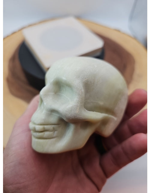 Load image into Gallery viewer, 1.14lb Natural Jasper Calcite Skulls Crystal Carving Mixed Stones Healing
