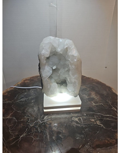 Load image into Gallery viewer, 2.7LB Natural white calcite Quartz Crystal Cluster mineral Specimen Healing
