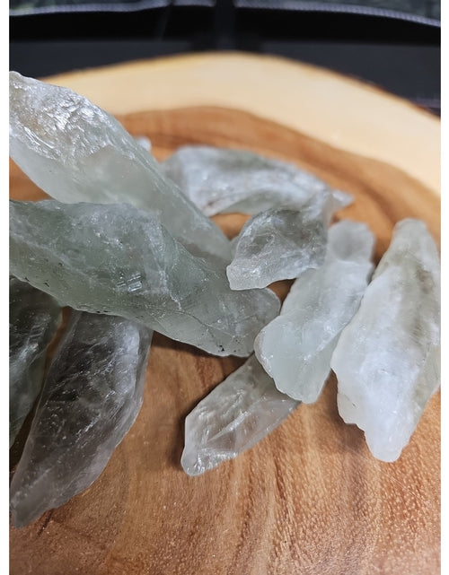 Load image into Gallery viewer, Wholesale Lot 1 Lb Prasiolite Green Amethyst Raw Crystal Healing Energy
