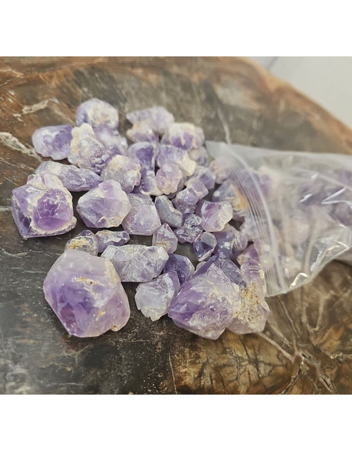 Load image into Gallery viewer, 1LB Raw Natural Purple Amethyst Quartz Crystal Points Rough Stone Jewelry Stone
