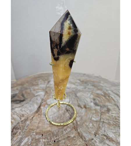 251g Big Dragon Septarian Geode Quartz Crystal Geode Scepter Point Tower Healing