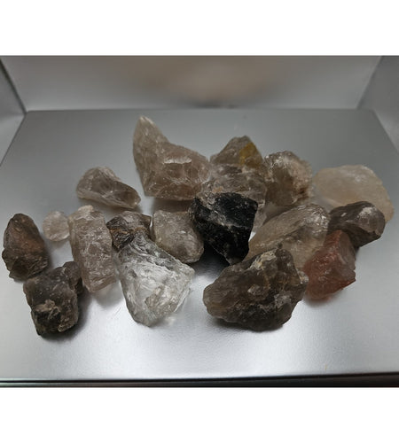 Smoky Quartz Mix 19pcs