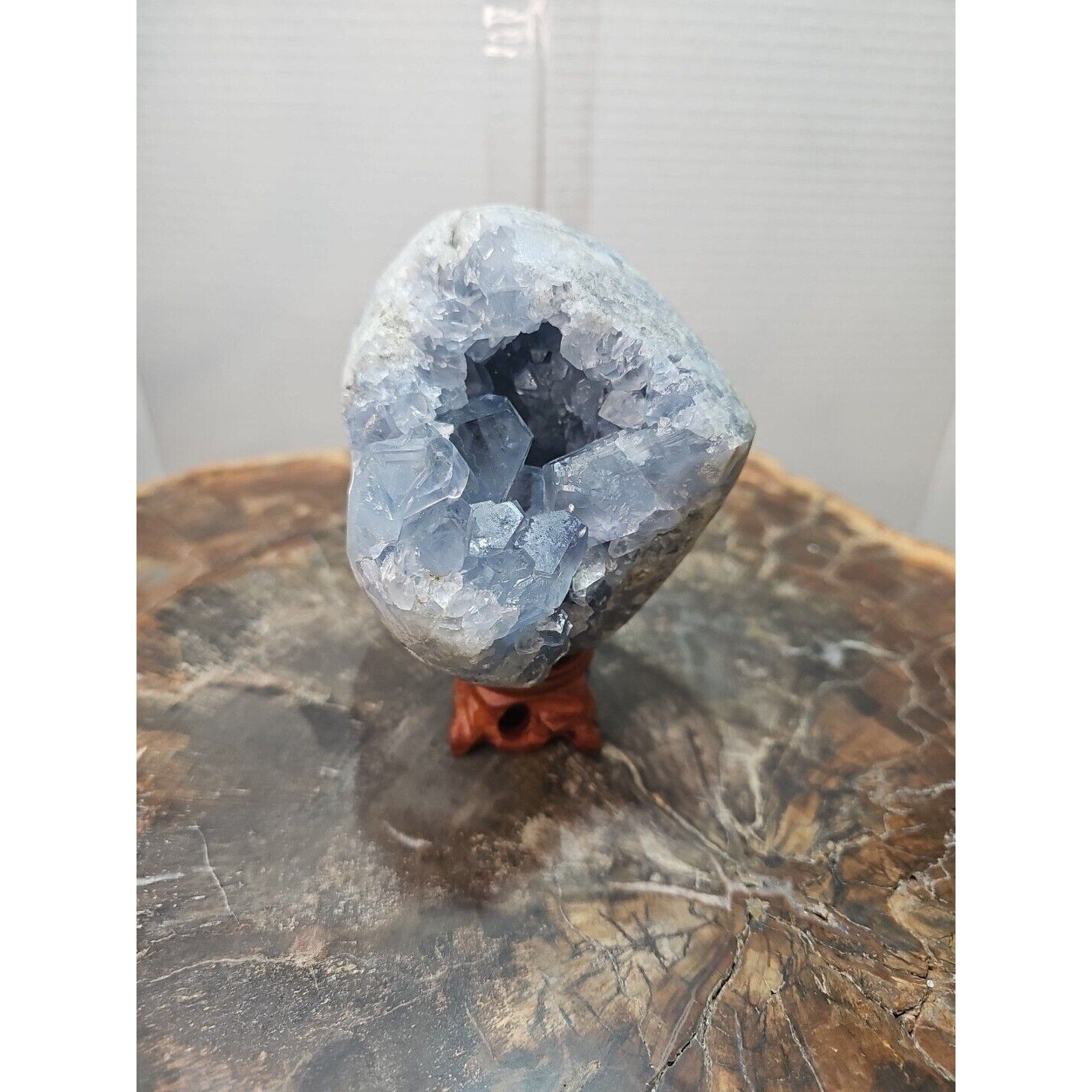 3.17LB Natural and Beautiful Baby Blue Celestite