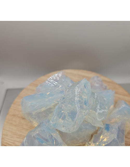 Load image into Gallery viewer, Opalite crystal Chucks 5pcs 4oz Avg

