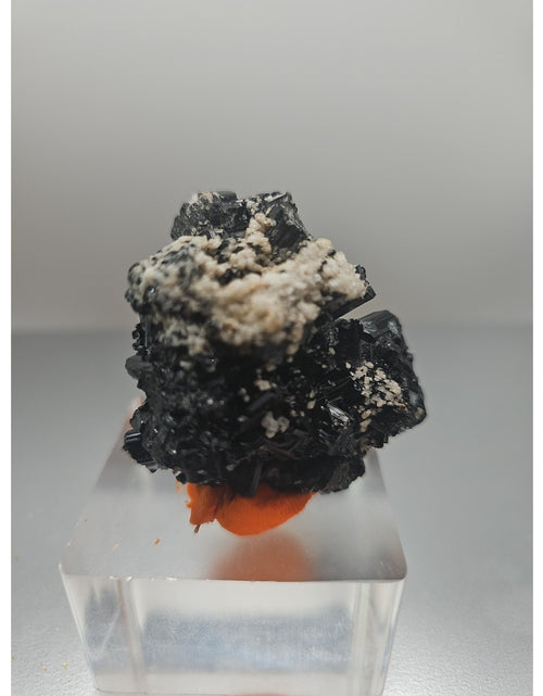 Load image into Gallery viewer, Black Tourmaline Crystal Specimen Rough Raw From Afghanistan 83grams
