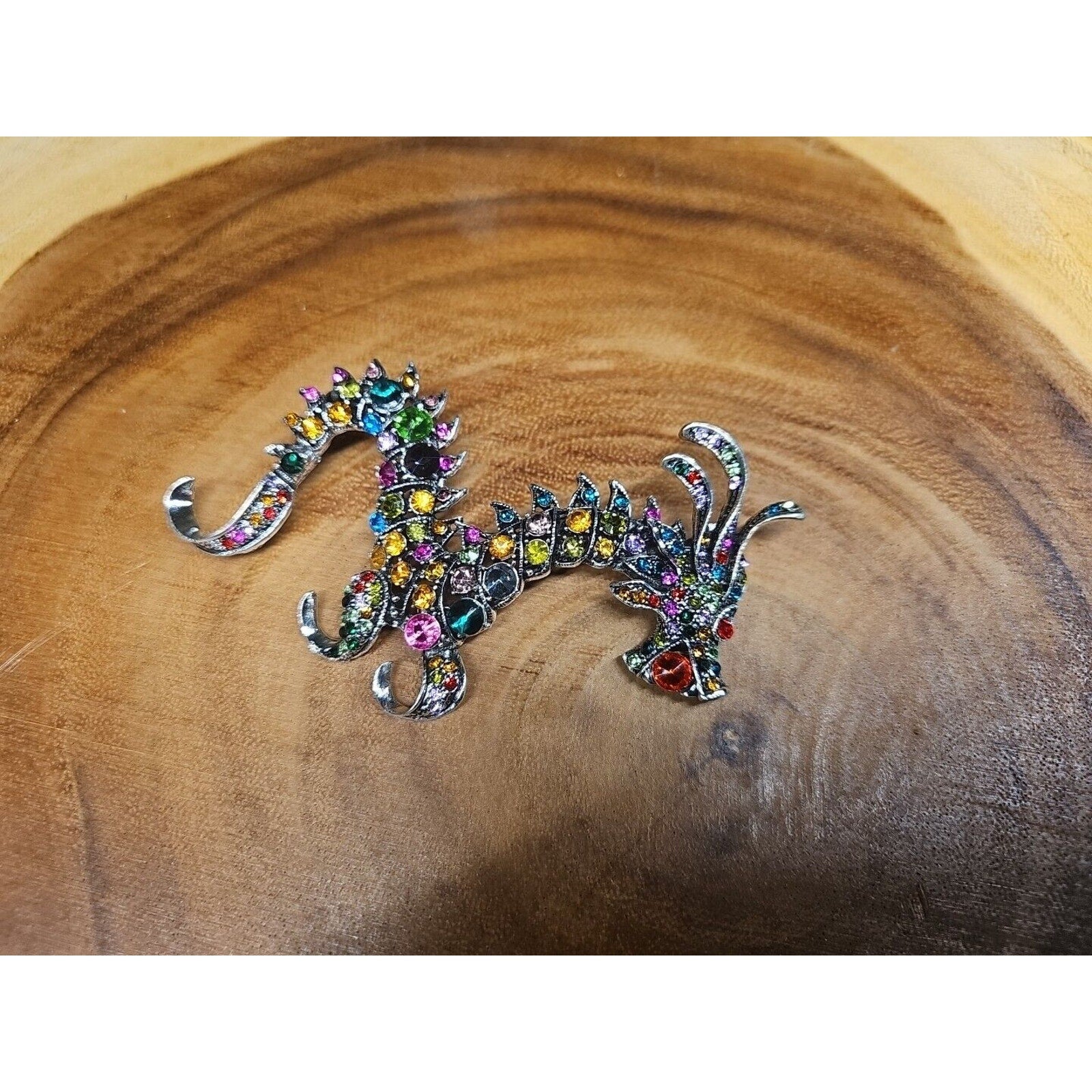 Chinese Dragon Brooch Pin