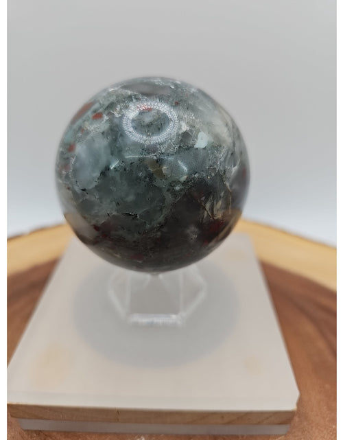 Load image into Gallery viewer, Ocean Jasper Sphere 63mm w/stand
