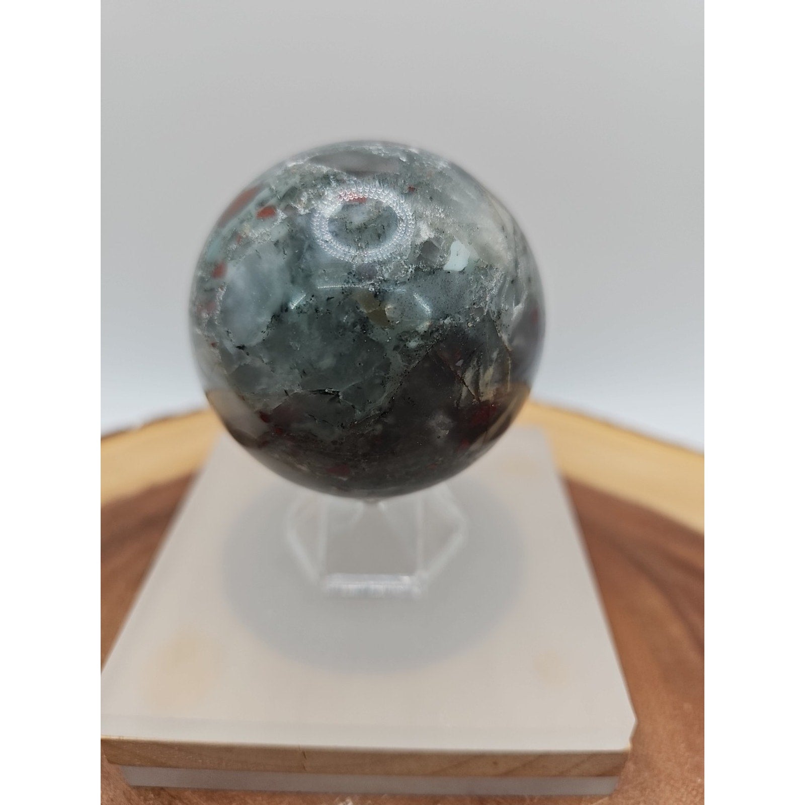 Ocean Jasper Sphere 63mm w/stand