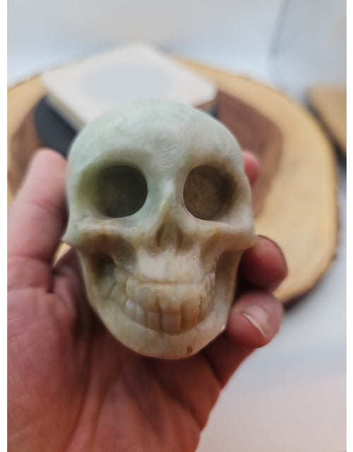 Load image into Gallery viewer, 1lb Natural Jasper Calcite Skulls Crystal Carving Mixed Stones Healing
