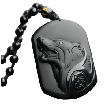 Load image into Gallery viewer, Wolf Pendent Necklace Jewelry
