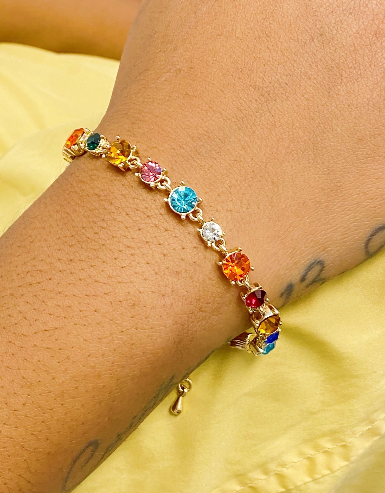 Crystals All Around Bracelet