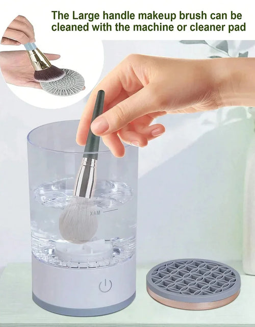 Load image into Gallery viewer, Automatic Brush Cleaner Electric Makeup Brush Cleaning Machine Fast Clean Dryer
