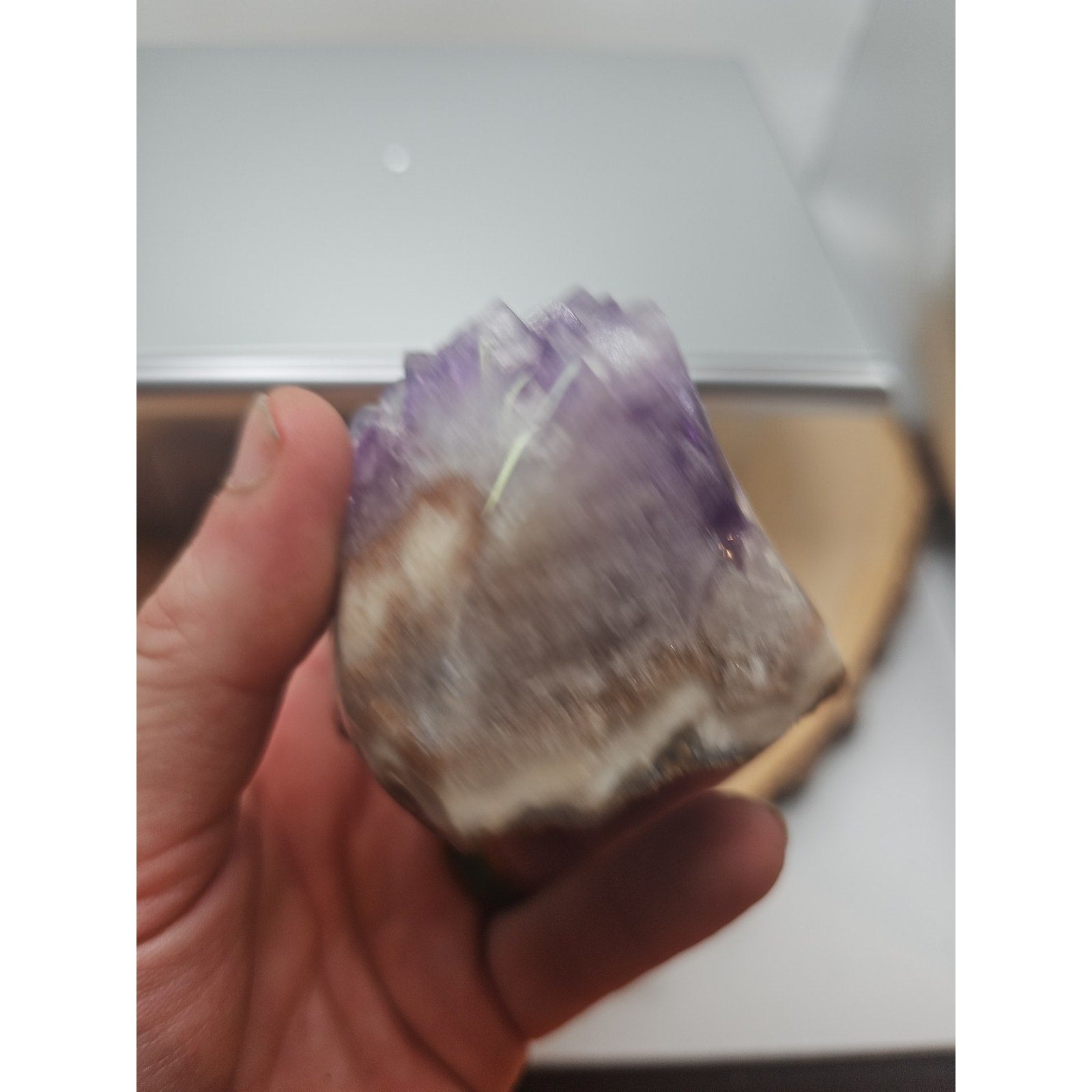 Amethyst Geode Cluster. .66lb