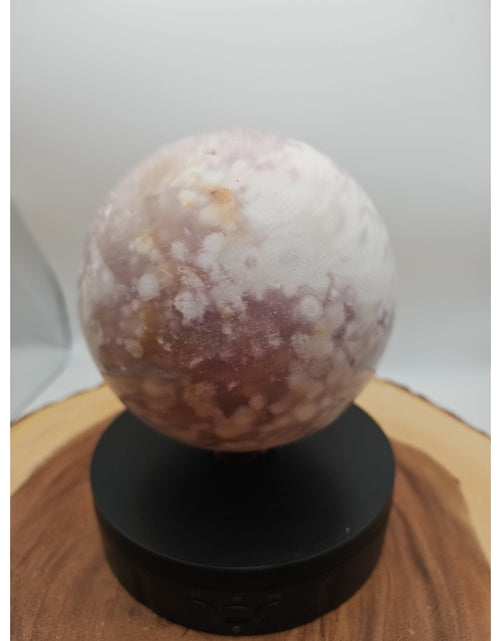 Load image into Gallery viewer, 6.55lbs Natural Cherry Blossom Agate Sphere Quartz Crystal Ball
