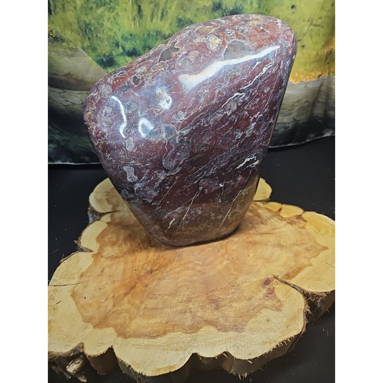 16.6LB Natural Chicken Blood Stone Quartz Crystal Mineral specimen healing