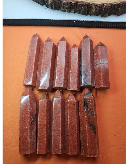 Load image into Gallery viewer, 5pcs Avg .65 Natural Rhodonite Quartz Crystal Brazil
