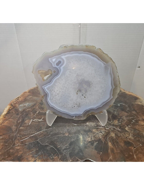 Load image into Gallery viewer, 1.35LB Natural Polished Slab Agate Slice Crystal Geode Gemstone Healing Reiki
